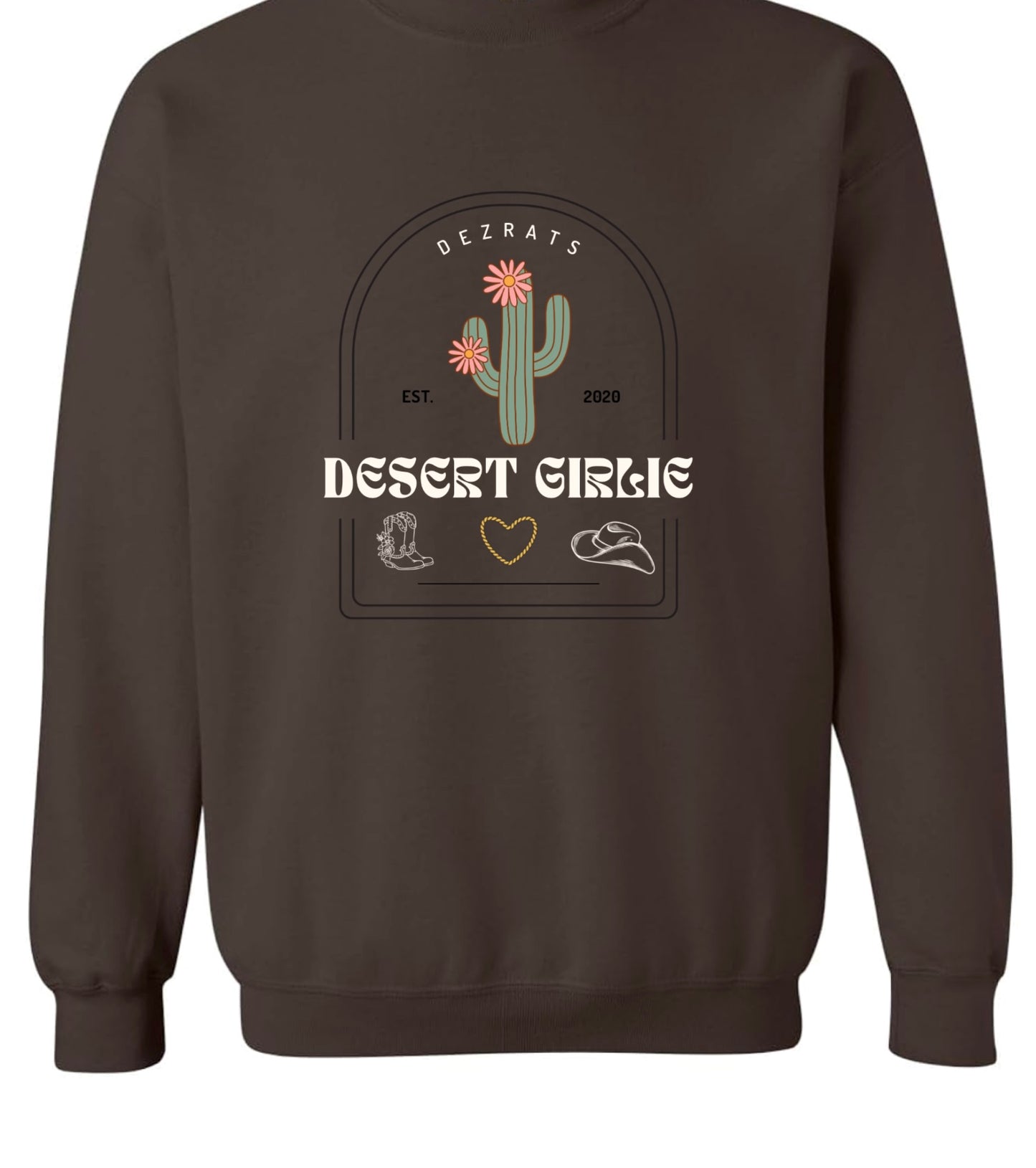 DESERT GIRLIE CREWNECK