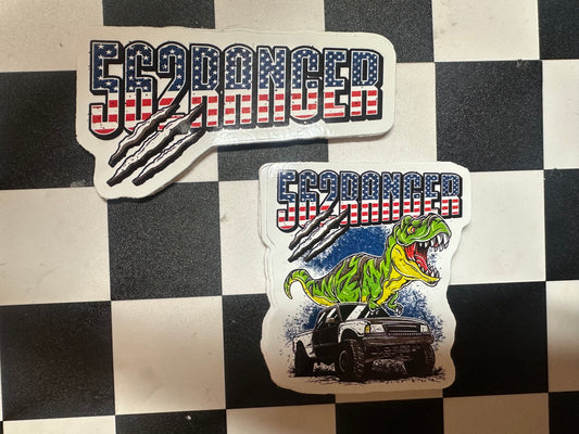 562RANGER STICKER PACK