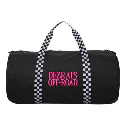 Dezrats Checkered Duffle Bag