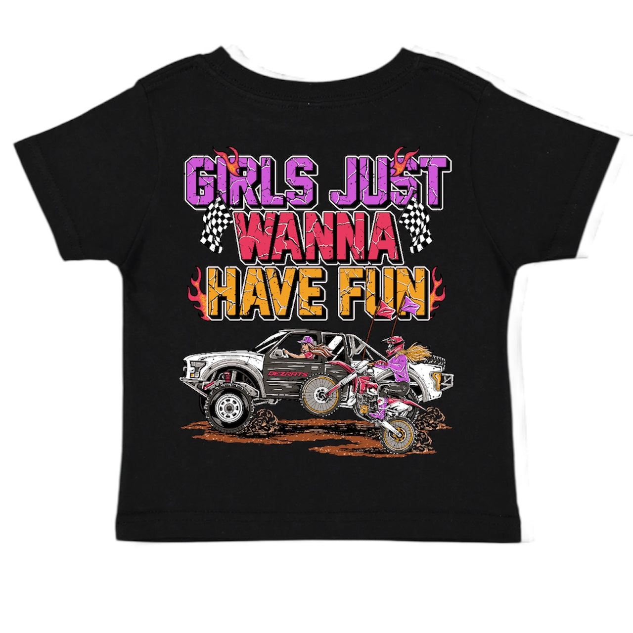 Toddler Girls Just Wanna Have Fun T-shirt