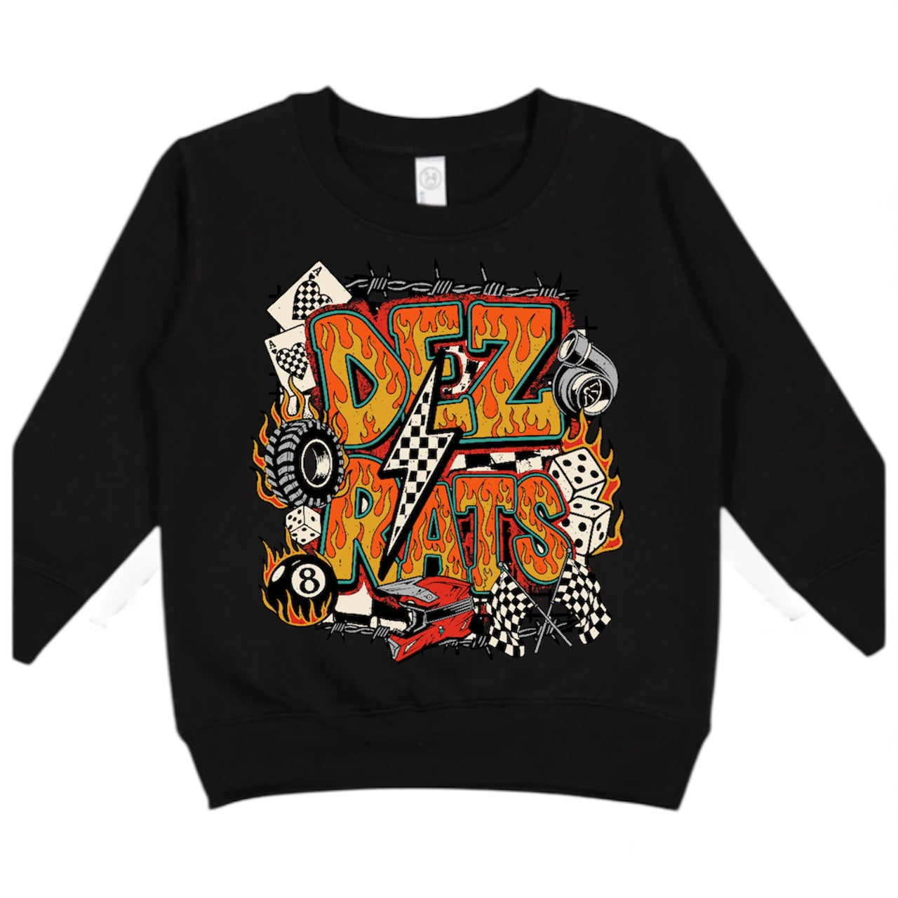 Kids Full Throttle Crewneck
