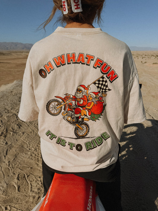 Oh What Fun Oversized Tee