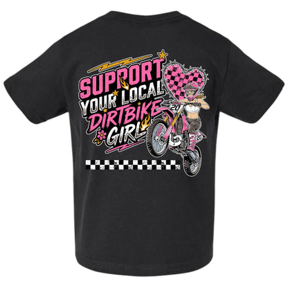 Dirtbike Girl Toddler/ Youth Tee