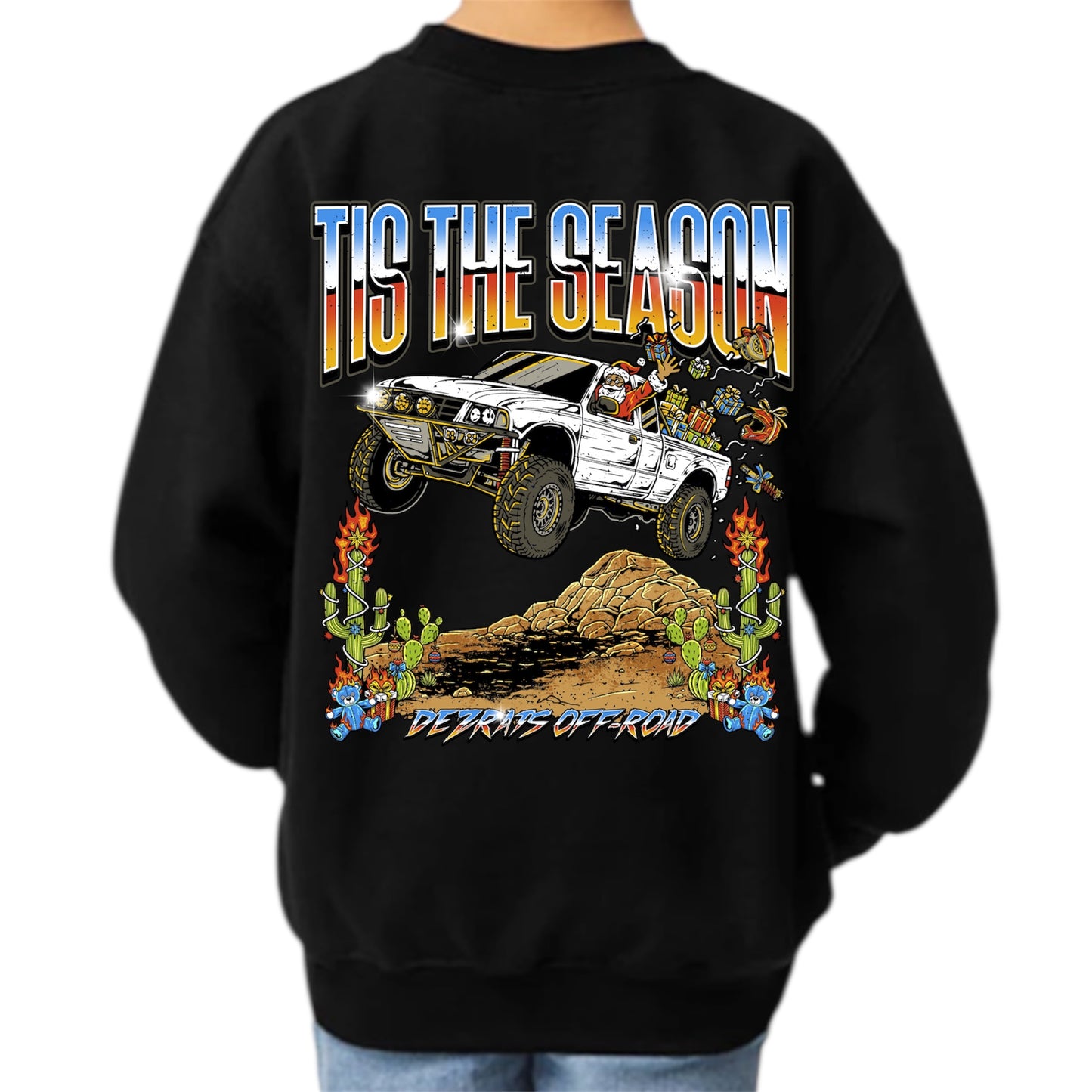 Youth Tis the Season Crewneck Sweatshirt