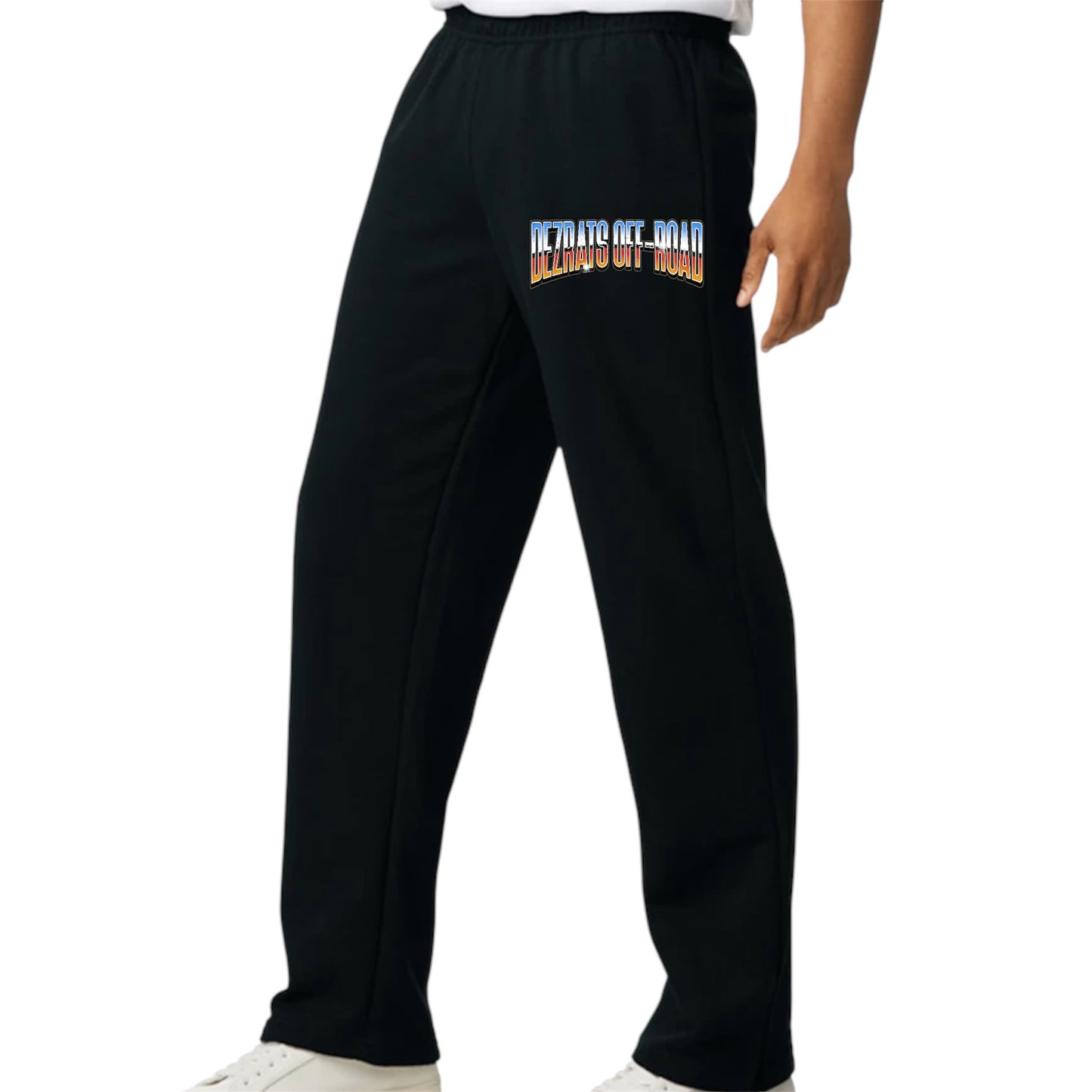 Chrome Logo Wide Leg Sweatpants