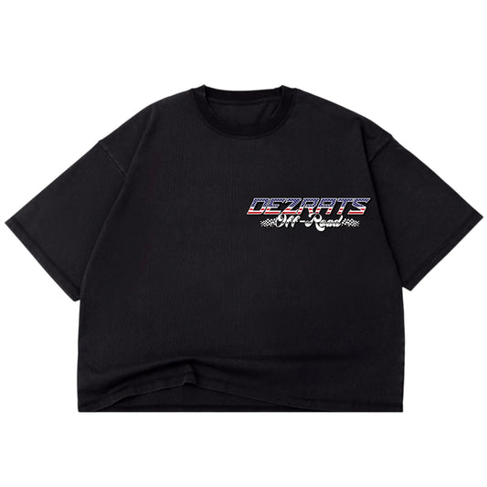 Dezrats USA Logo Crop Tee