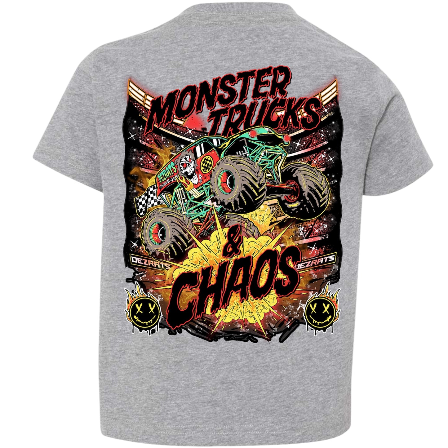 Toddler Monster Trucks & Chaos Tee