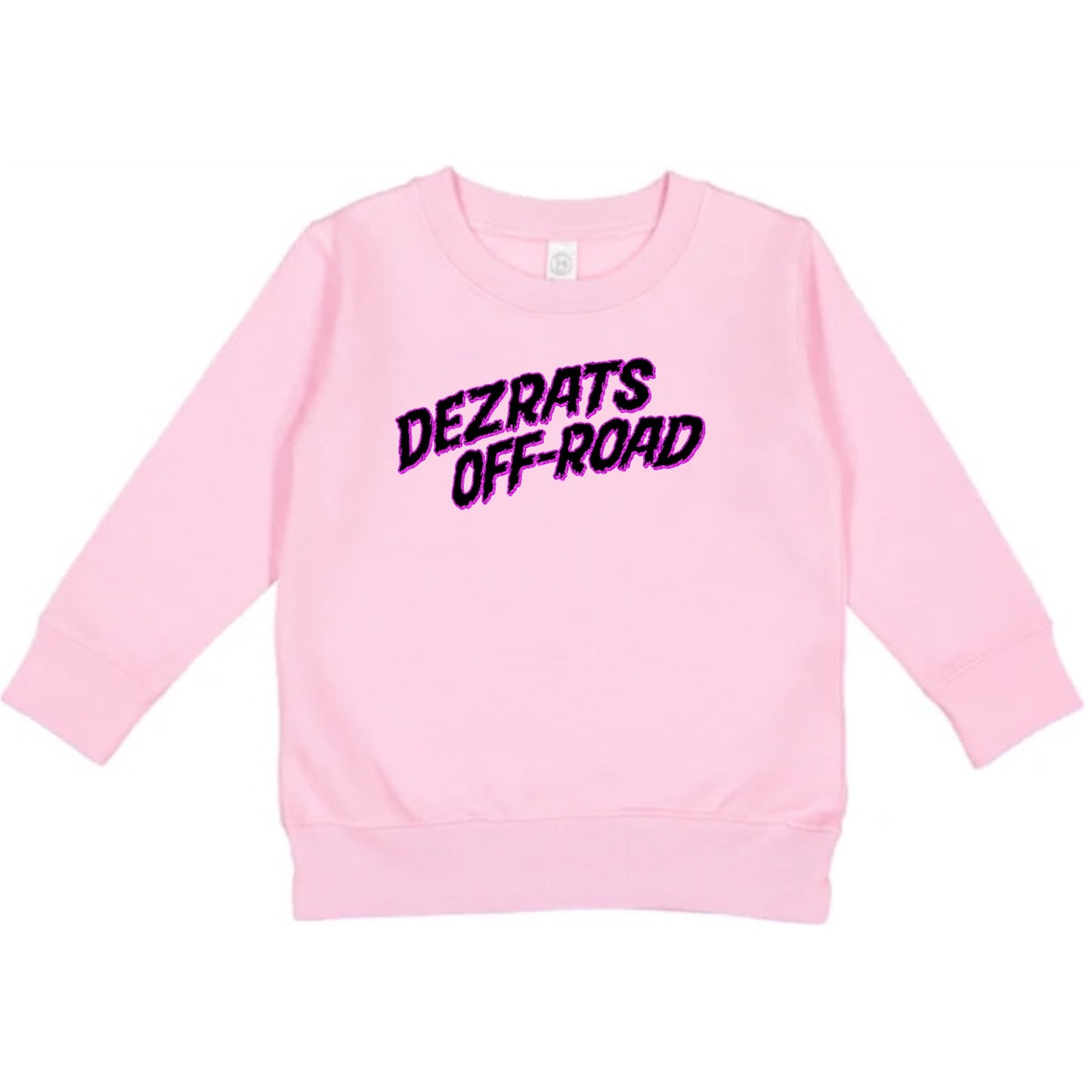 Toddler Glitter & Monster Trucks Crewneck