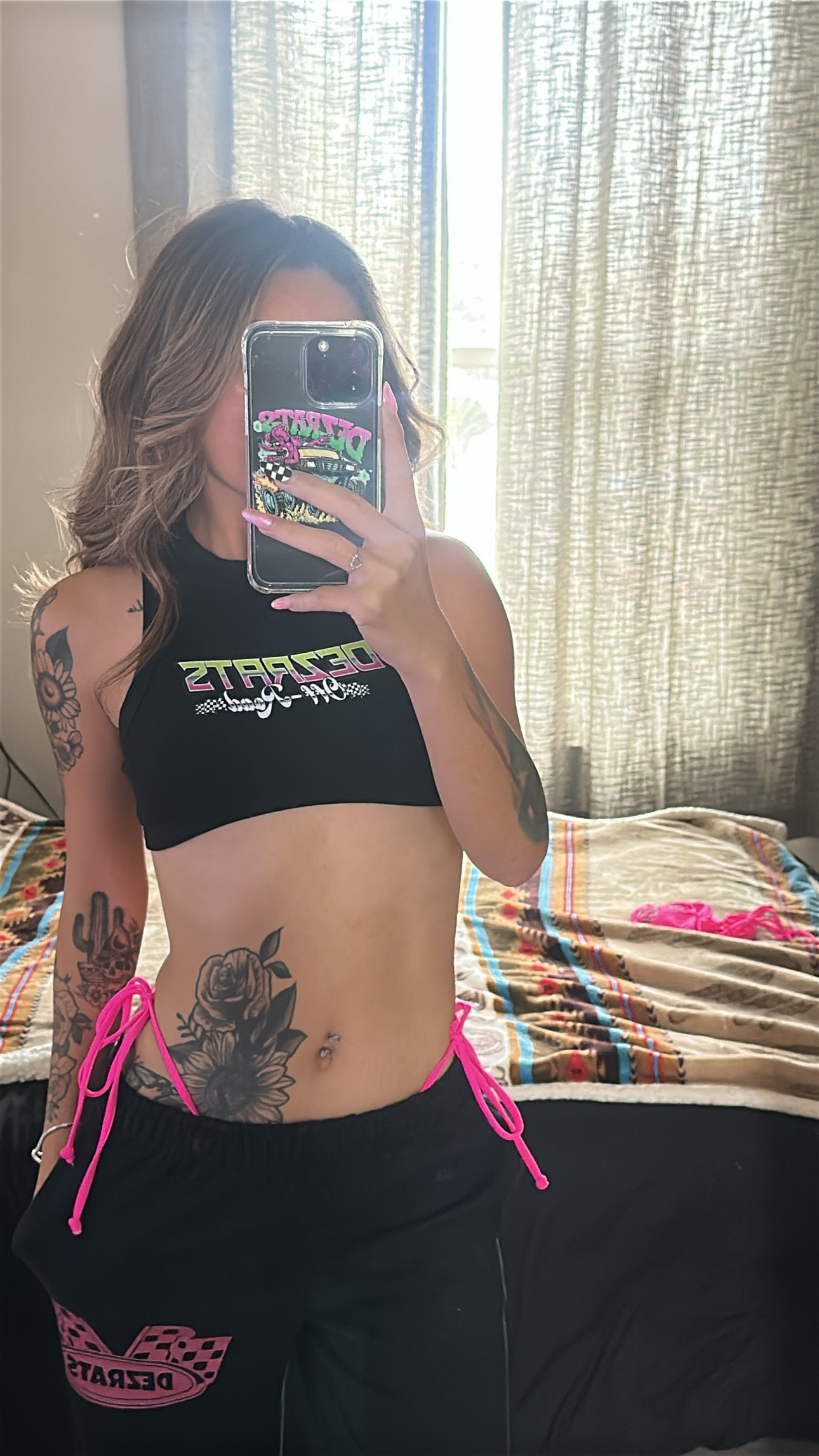 Neon Crop Top