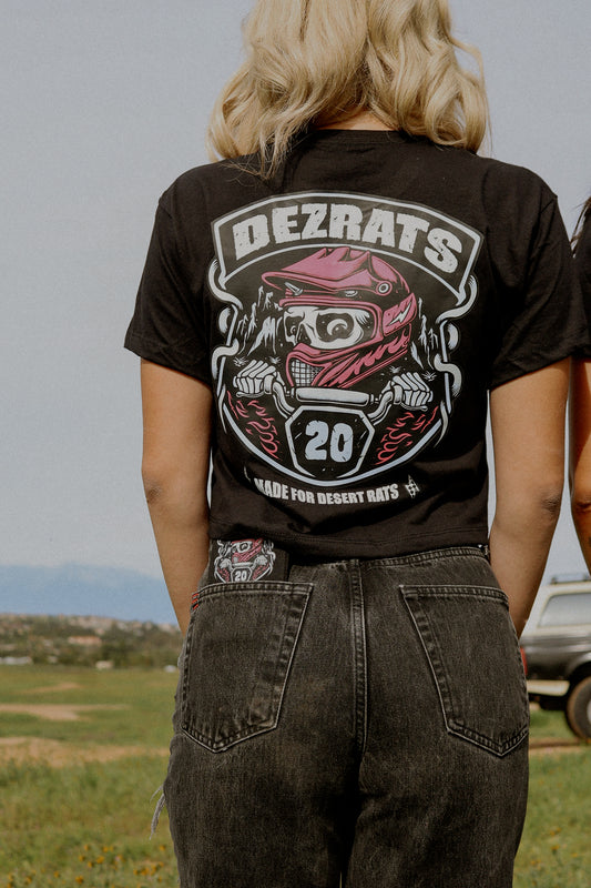 Desert Throttle Cropped Tee