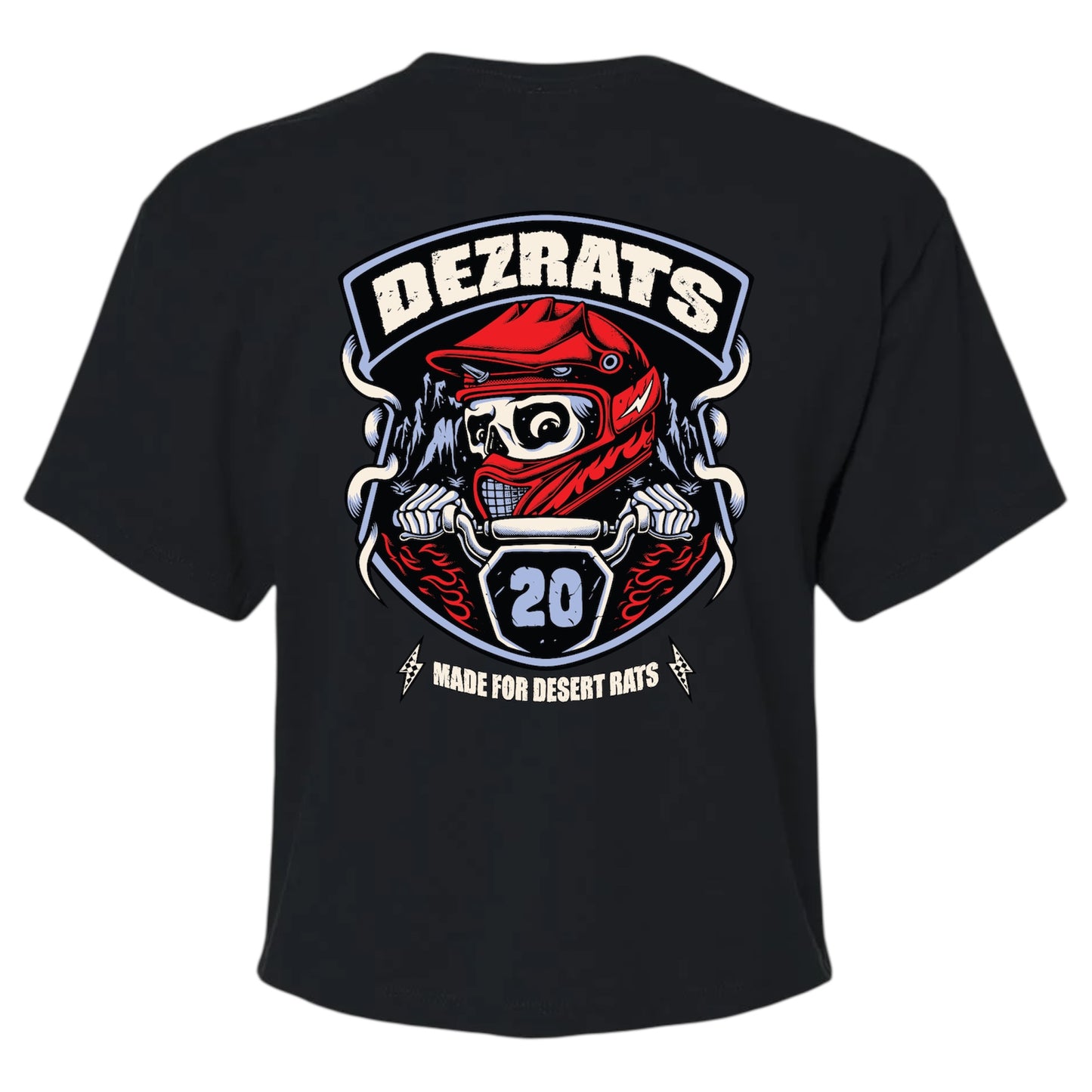 Desert Throttle Cropped Tee