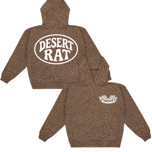 LEOPARD DESERT RAT HOODIE