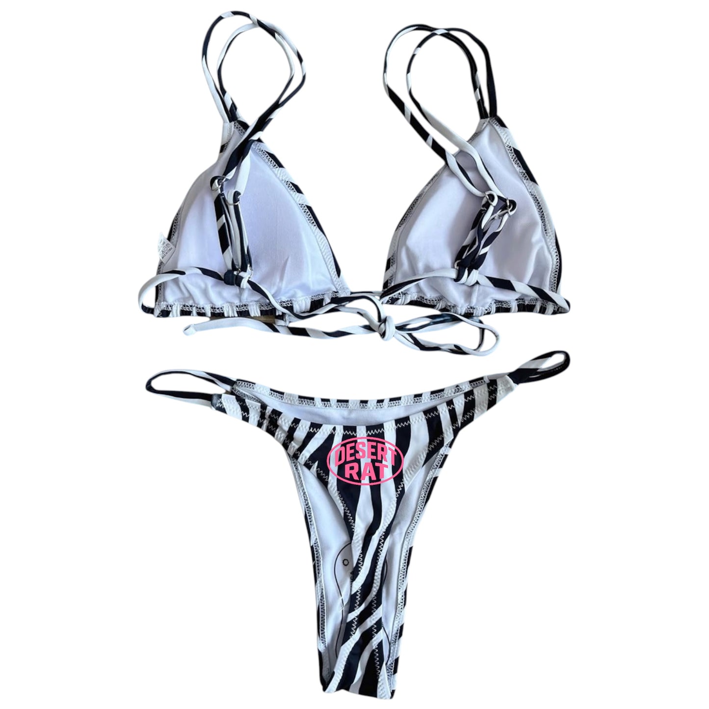 ZEBRA DESERT RAT BIKINI SET