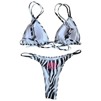 ZEBRA DESERT RAT BIKINI SET
