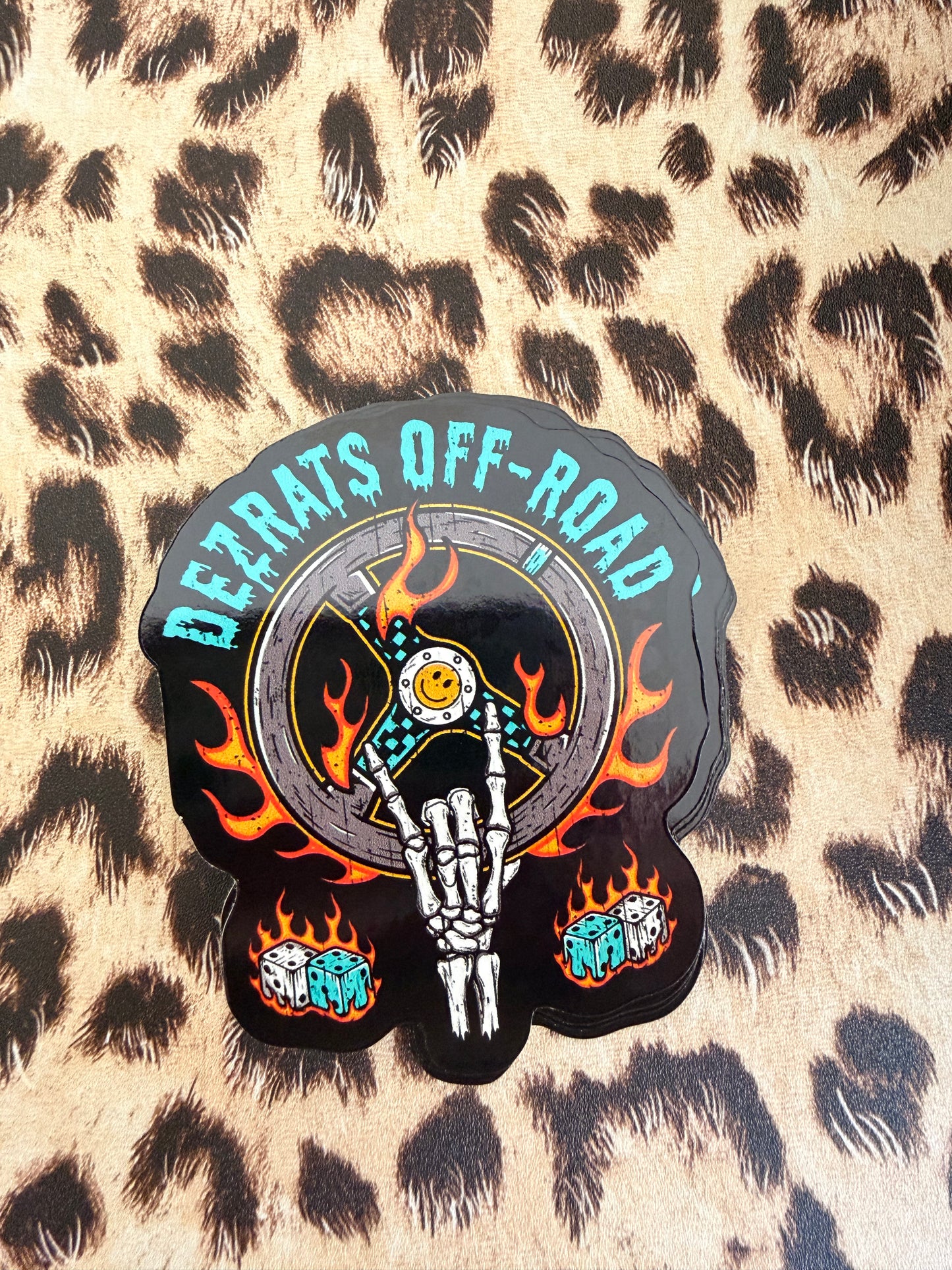 Built for the Dirt Sticker