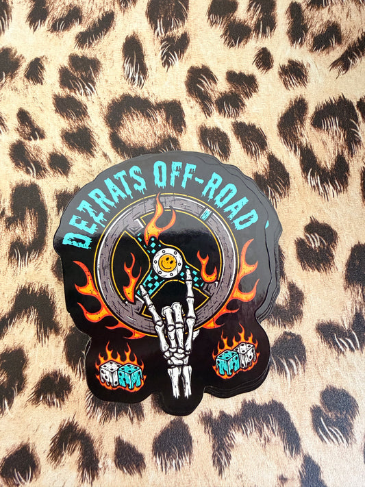 Built for the Dirt Sticker