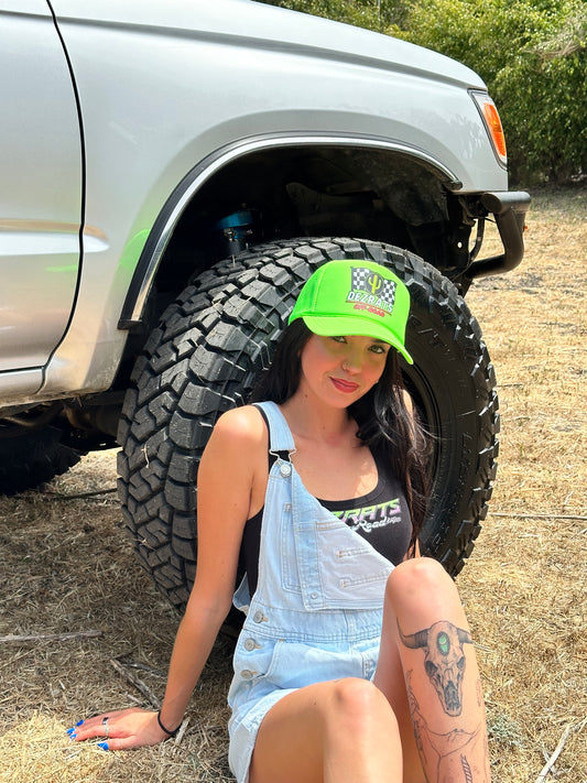 NEON GREEN TRUCKER