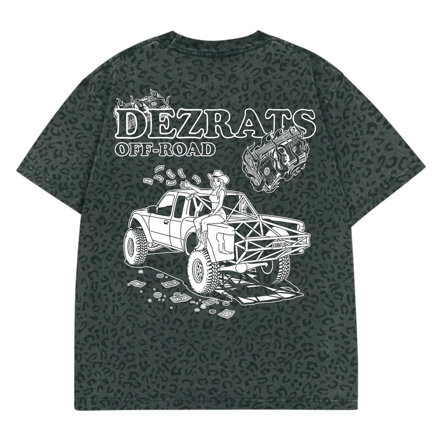 Trucks & Money Oversized Tee