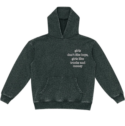 Trucks & Money Leopard Hoodie